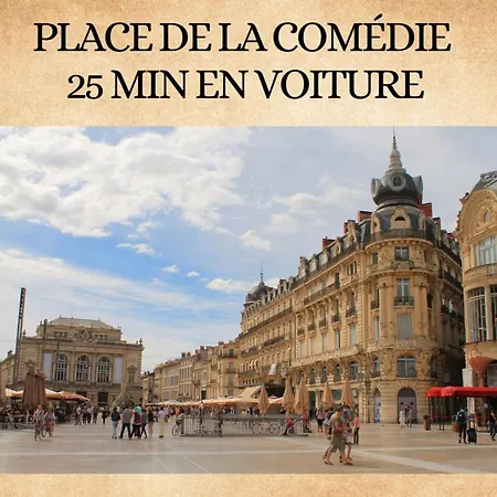 Maison La Casa Bianca Proche Montpellier
